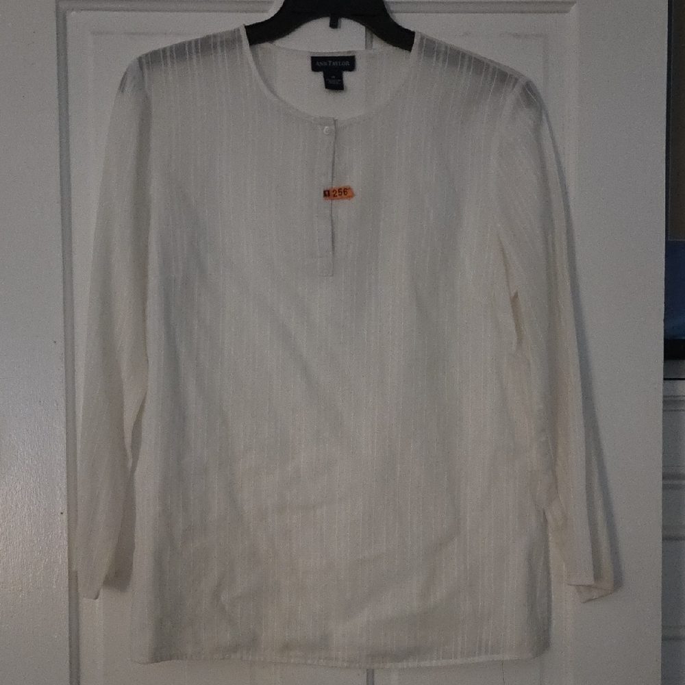 White Ladies Tunic Shirt